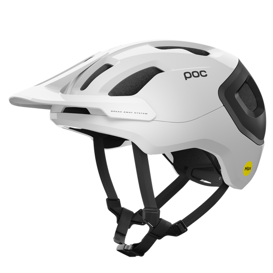 POC AXION RACE MIPS MTB Helmet White/Black Matt