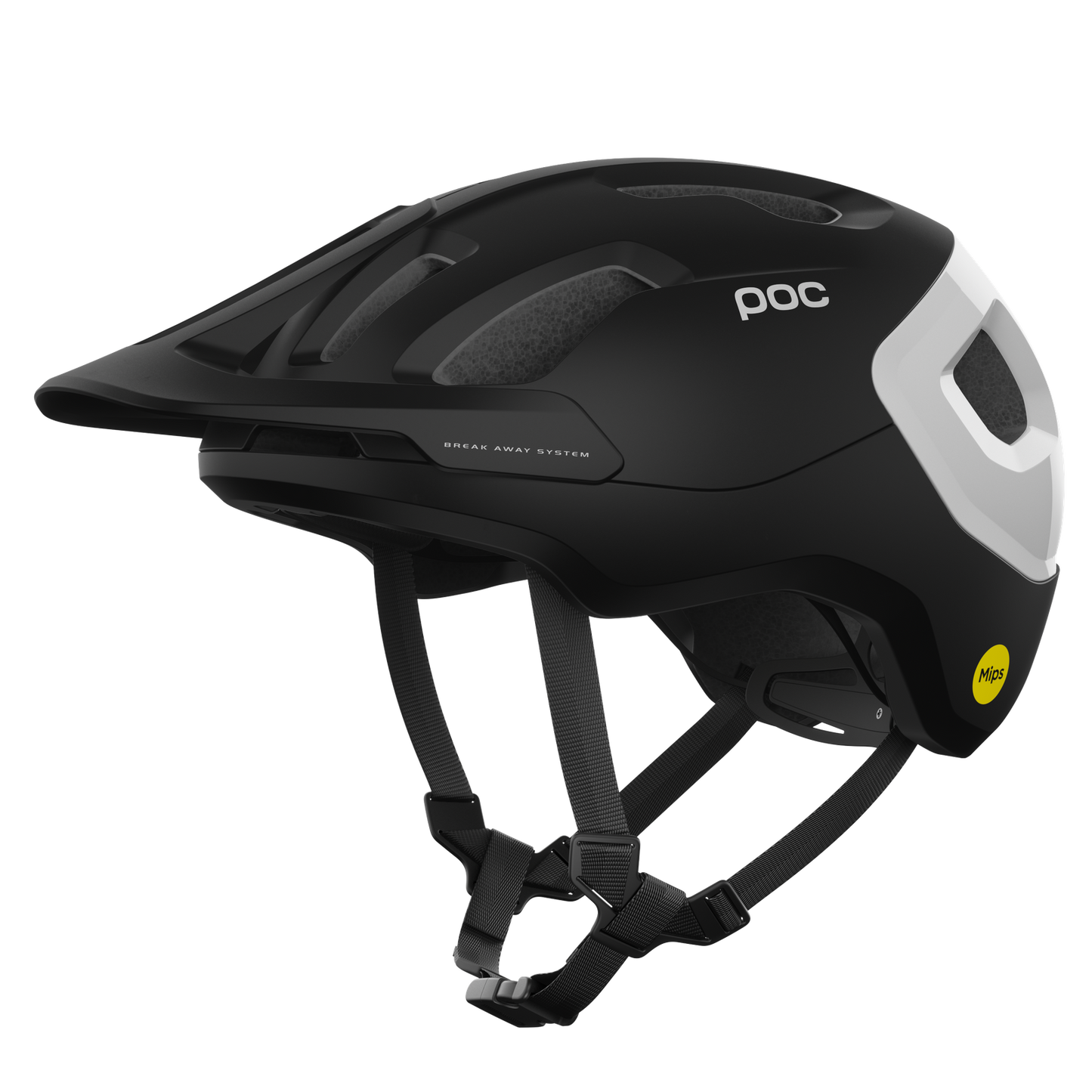 POC AXION RACE MIPS MTB Helmet Matte Black/White