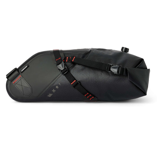 USWE ROLLTOP SADDLE BAG 9 L Black