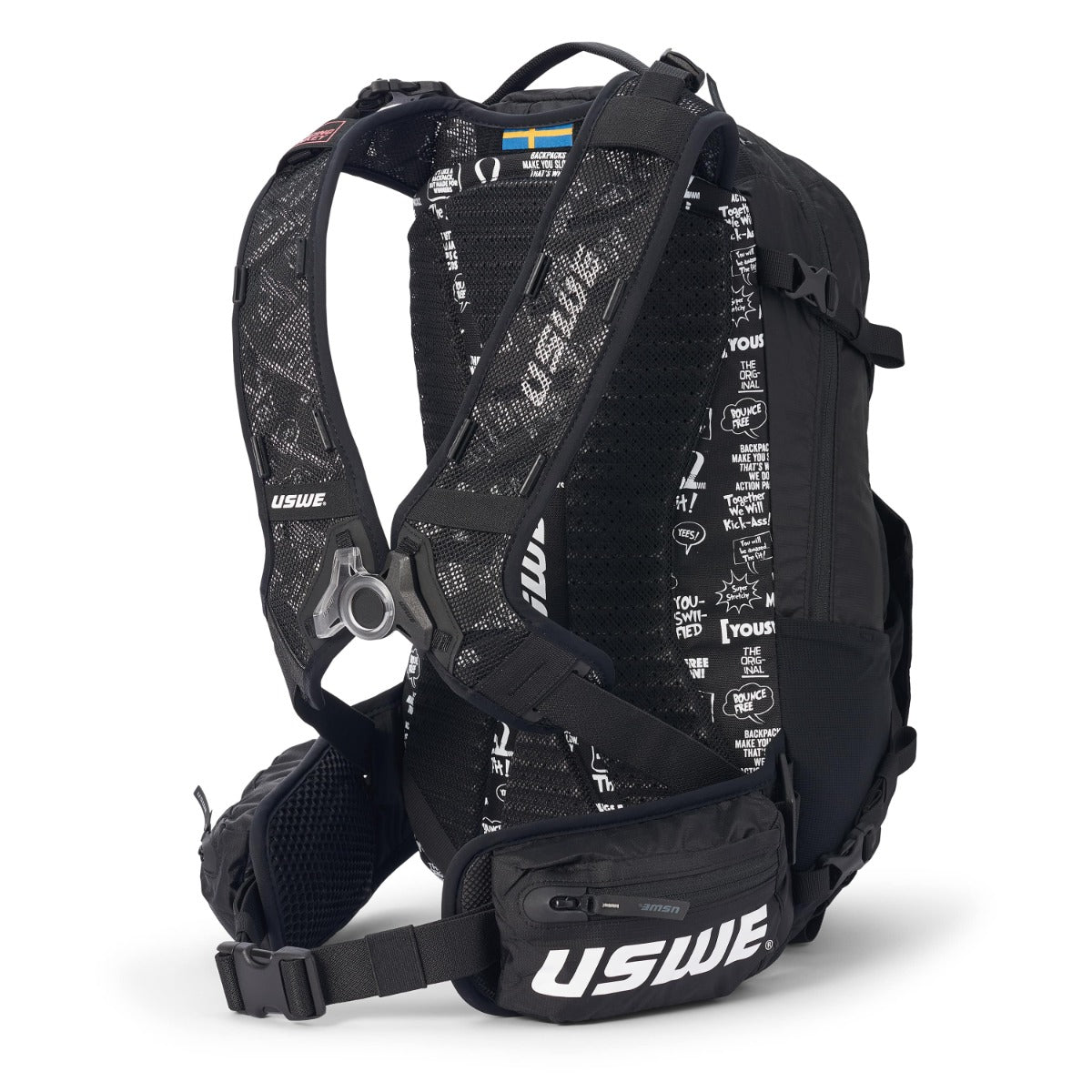 USWE SHRED 16 L Backpack Black