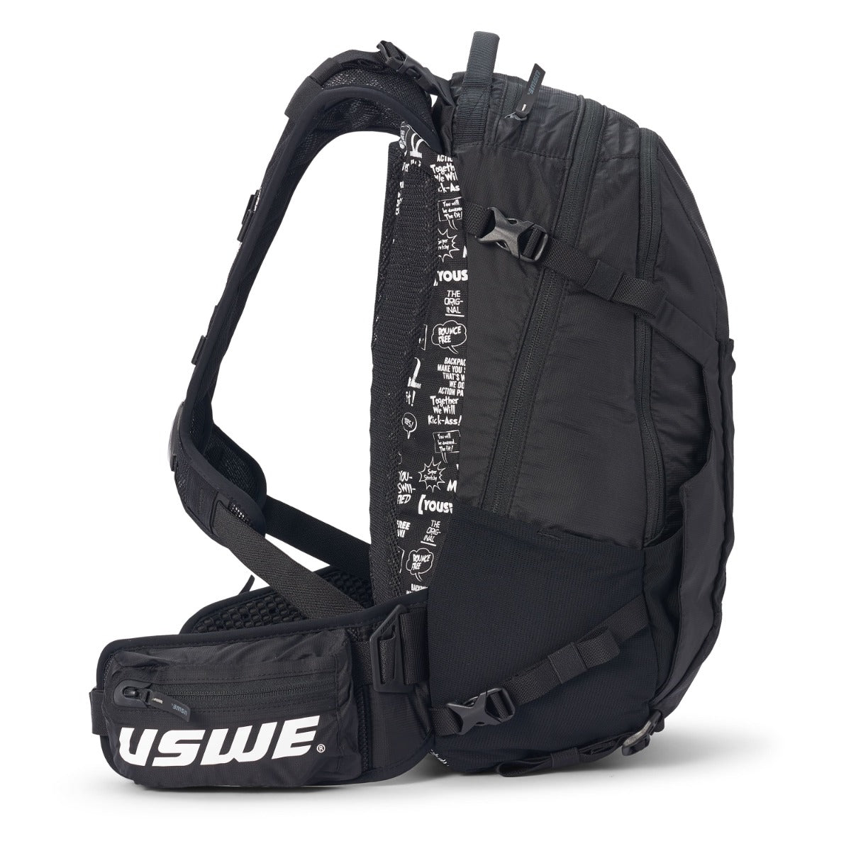 USWE SHRED 16 L Backpack Black