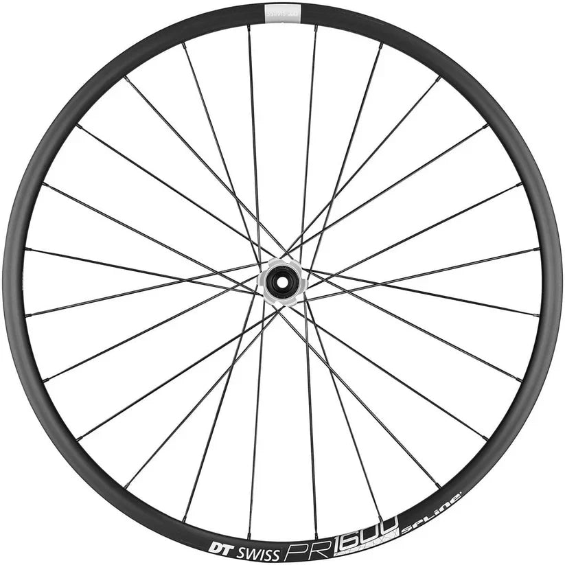 Pair of DT SWISS PR 1600 SPLINE 23 DISC Wheels clincher (Center Lock)