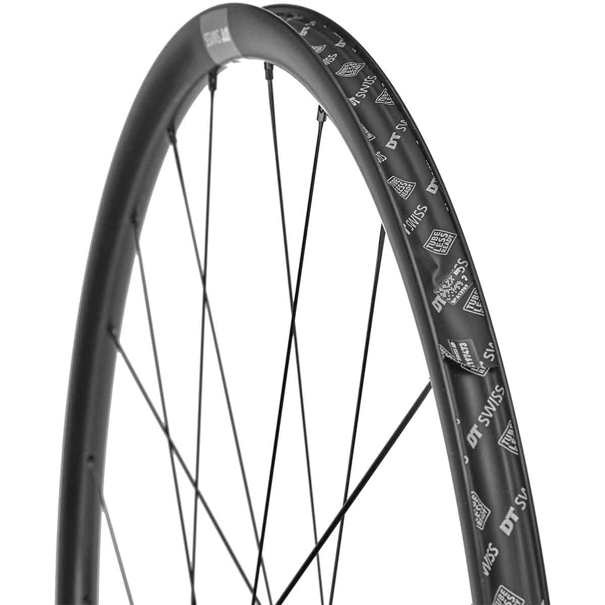 DT SWISS PR 1600 SPLINE 23 DISC front wheel clincher (Center Lock)