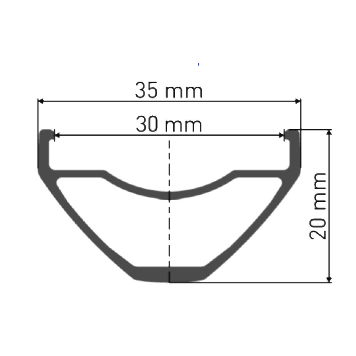 DT SWISS M 1900 SPLINE 30 mm 29'' 15x110 mm Boost front wheel