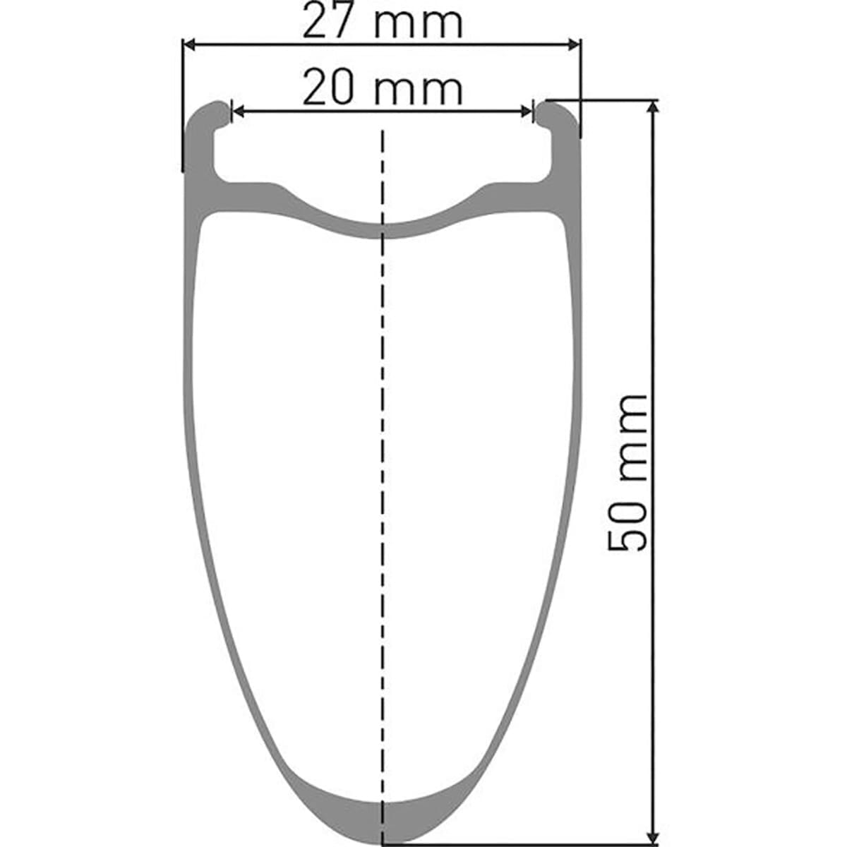 Roue Avant DT SWISS ARC 1400 DICUT 50 DISC