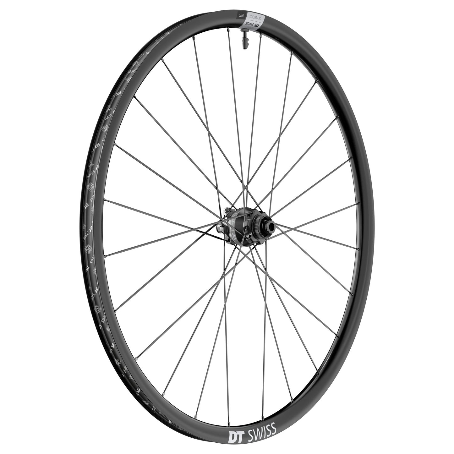 Pair of DT SWISS G 1800 SPLINE 25 DISC Tubeless Ready Wheels (Center Lock) Dynamo