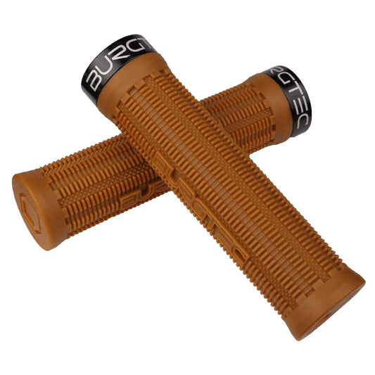 Grips BURGTEC THE BARTENDER PRO GREG MINNAAR SIGNATURE Lock-On 135 mm Brown