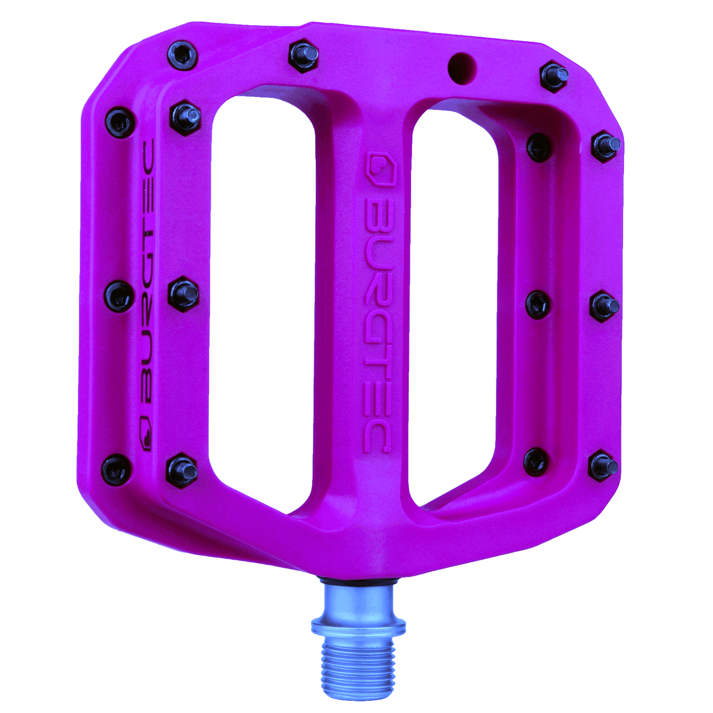 BURGTEC MK4 Composite Purple Rain Violet flat pedals