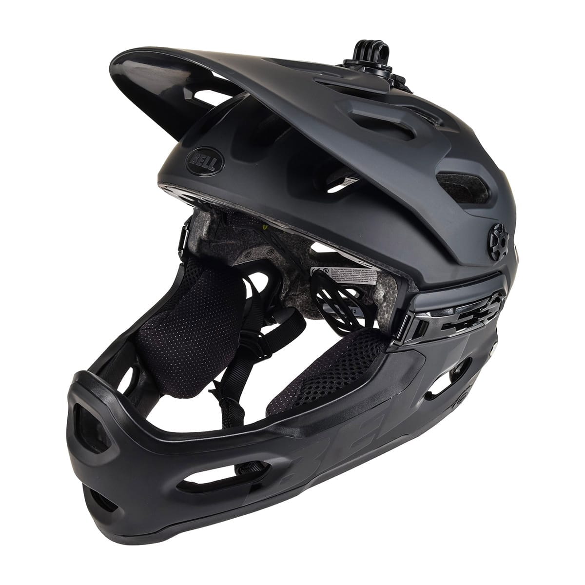 Casque VTT BELL SUPER 3R MIPS Noir Mat