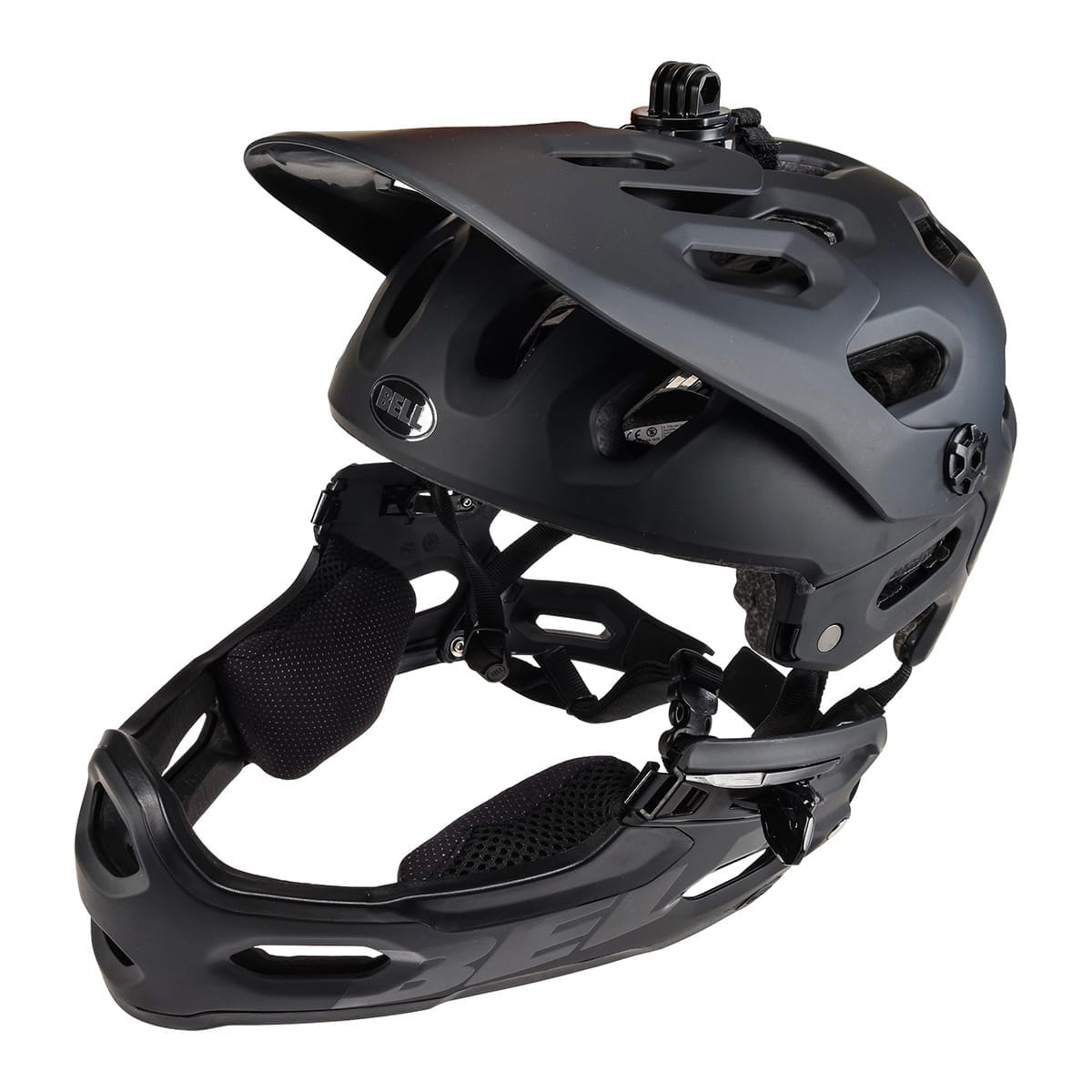 Casque VTT BELL SUPER 3R MIPS Noir Mat