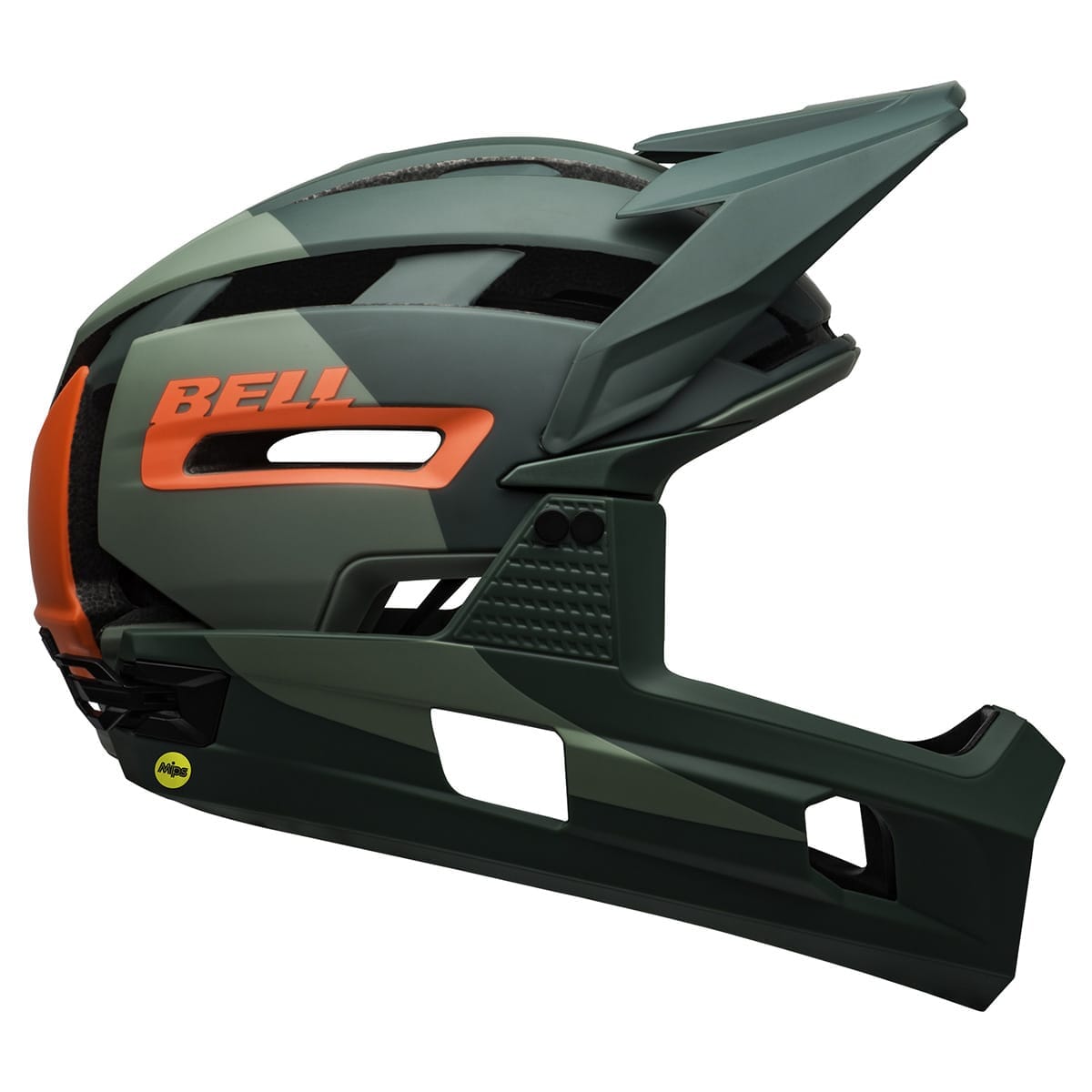 Casque VTT BELL SUPER AIR R MIPS Vert/Rouge