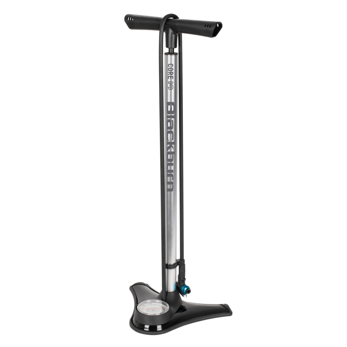 BLACKBURN CORE 3 Silver Foot Pump