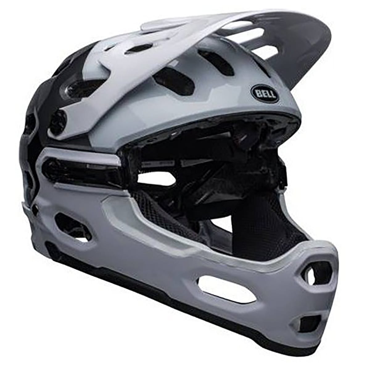 Casque VTT BELL SUPER 3R MIPS Blanc/Noir