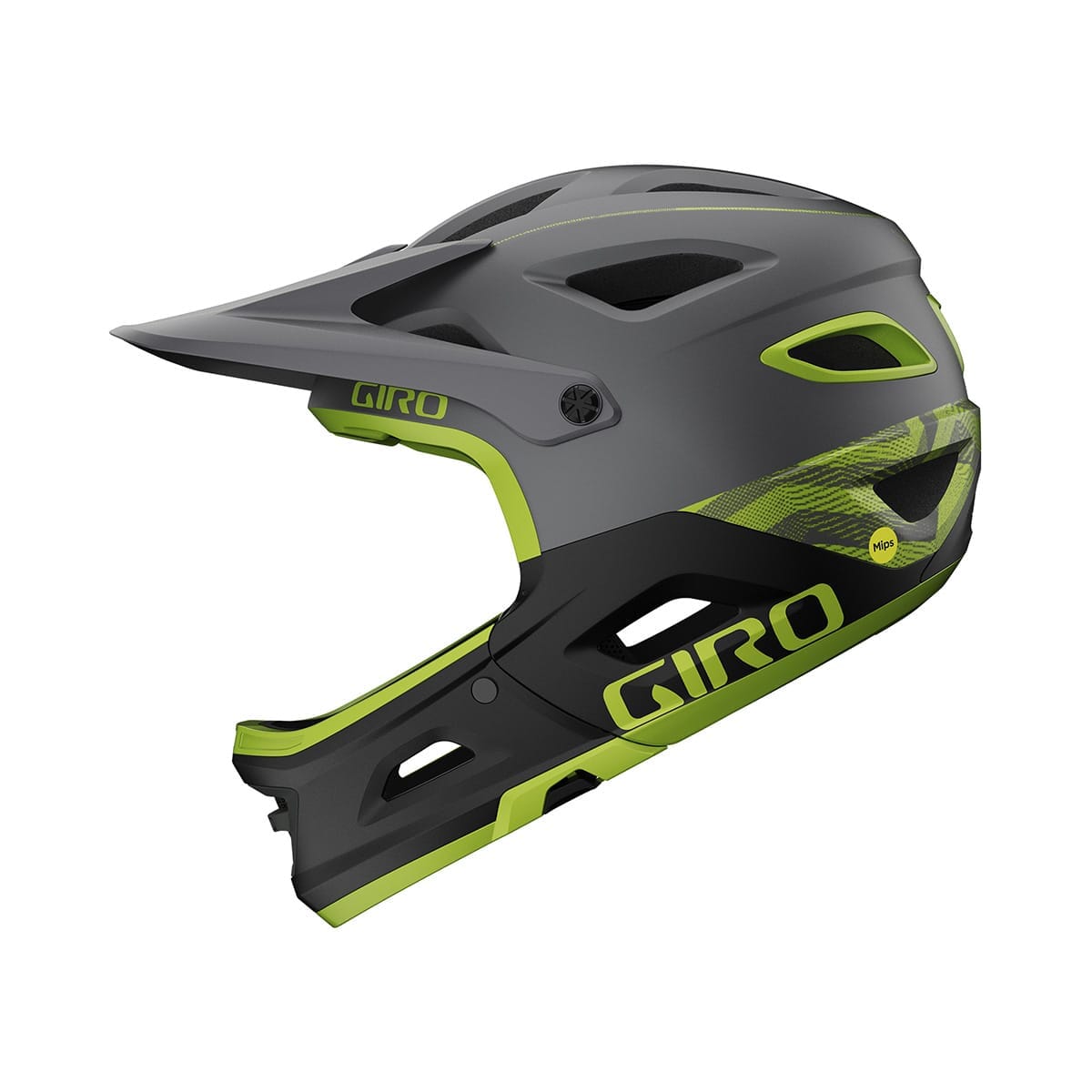 Casque VTT GIRO SWITCHBLADE MIPS Gris/Jaune