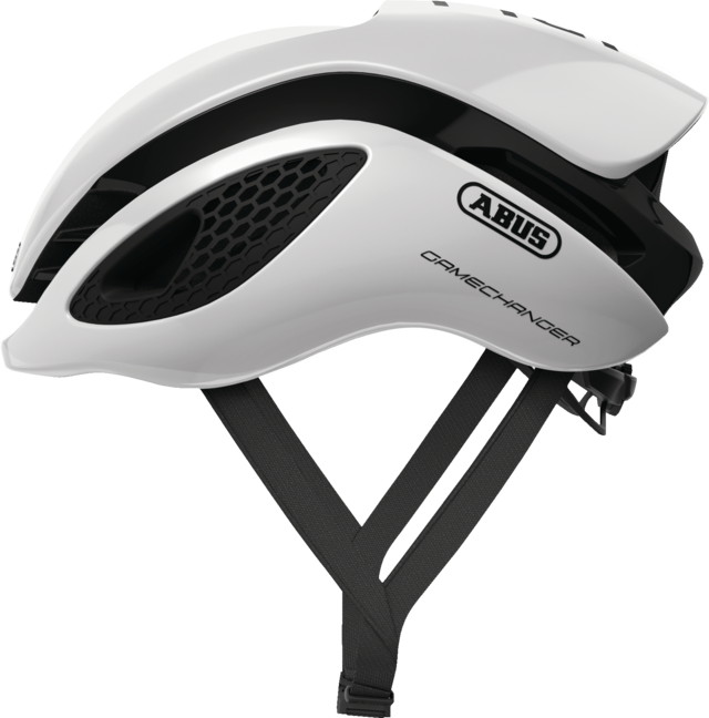 ABUS GAMECHANGER POLAR Road Helmet White
