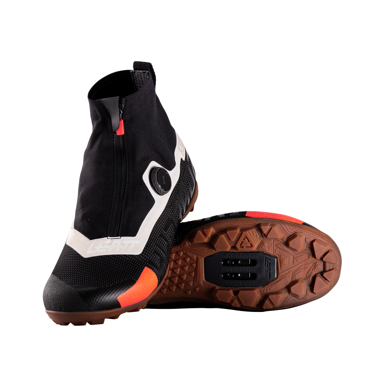 WINTER MTB Shoes LEATT HYDRADI PRO CLIP 8.0 BOA Black