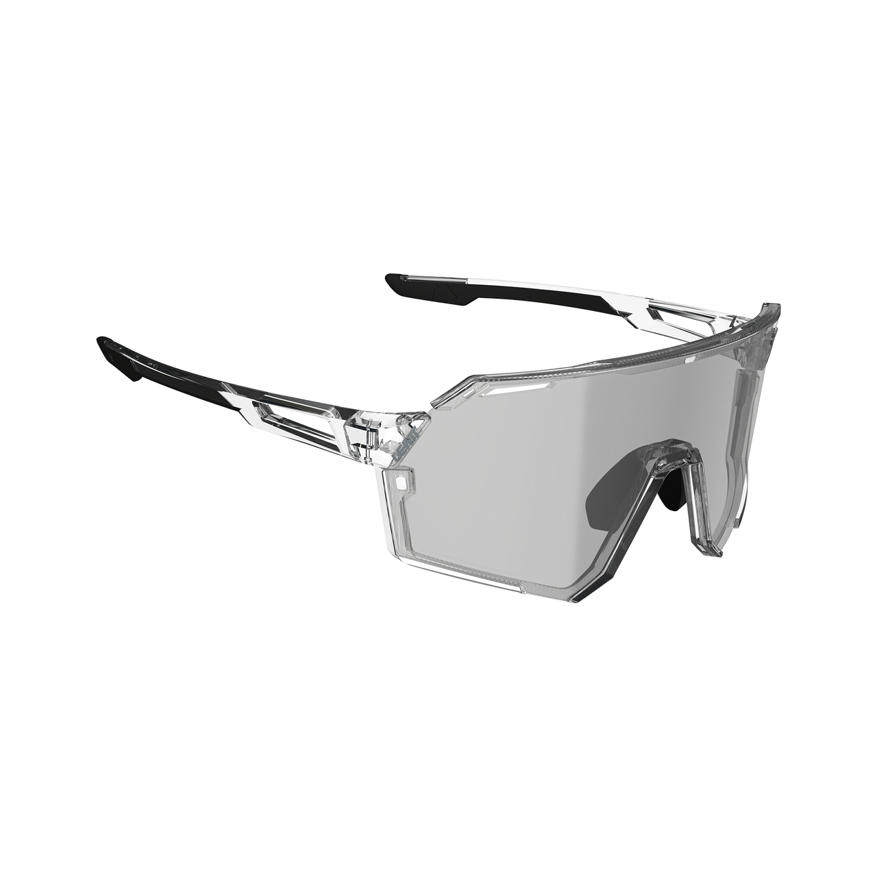 LEATT RIDEVIZ PRO LARGE Transparent Glasses Iriz Silver
