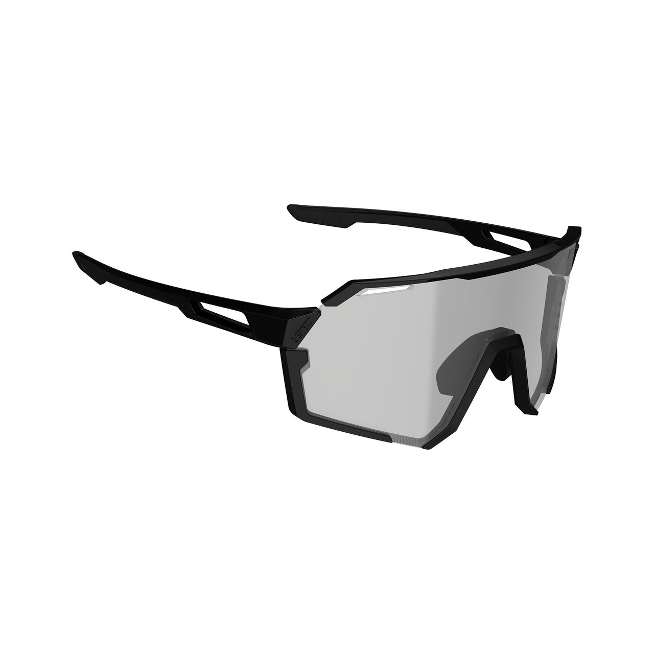 LEATT RIDEVIZ PRO SMALL Glasses Black Iriz Silver Lens