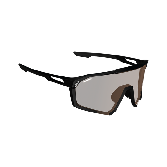 LEATT SPEEDVIZ PRO Glasses Black Satin IRIZ Silver 30 VLT