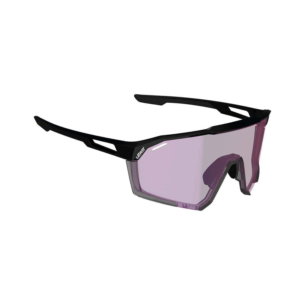 LEATT SPEEDVIZ PRO Glasses Black Iriz Cryztal Lens Violet