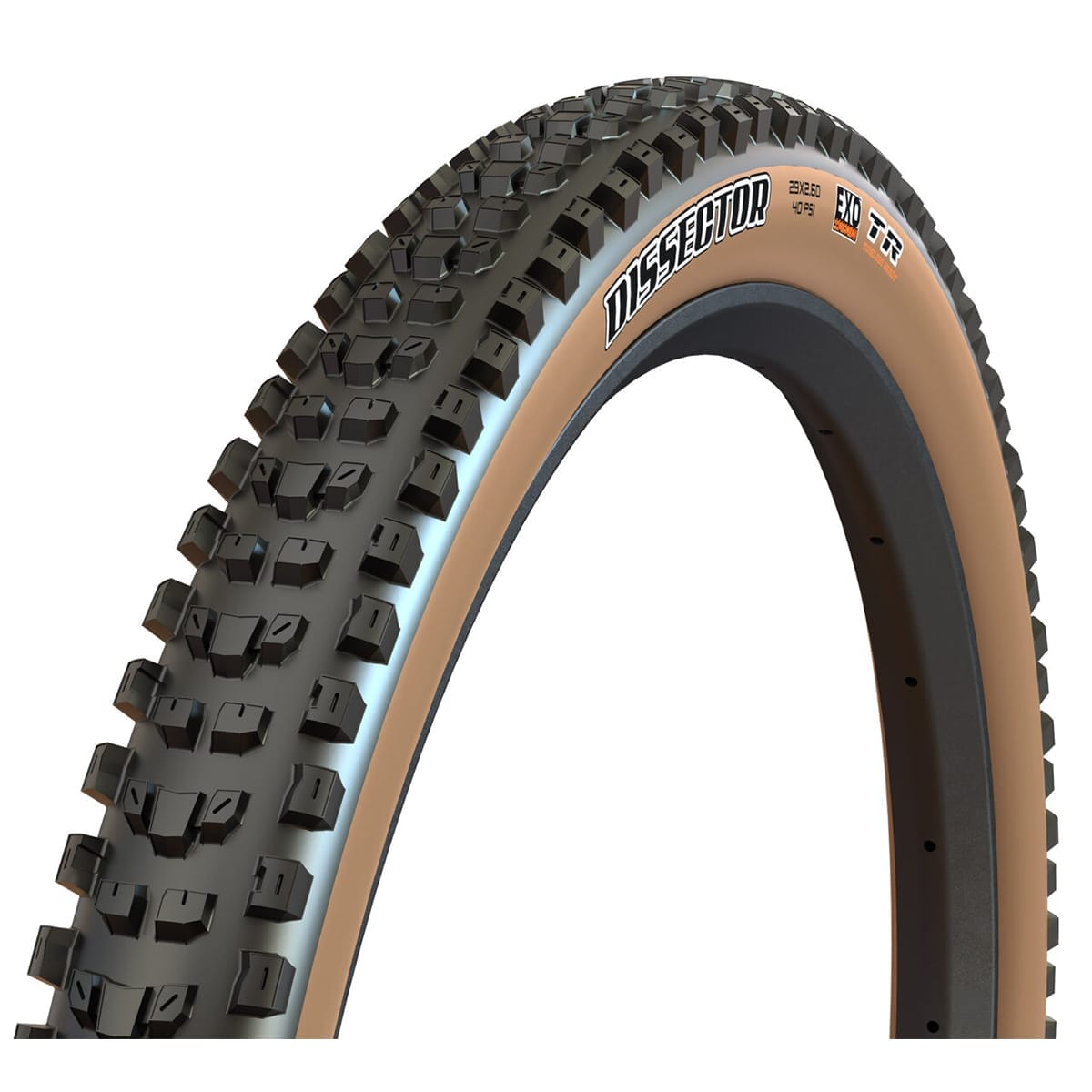 MAXXIS DISSECTOR 29x2.60 Exo Tubeless Ready Soft Tanwall tire