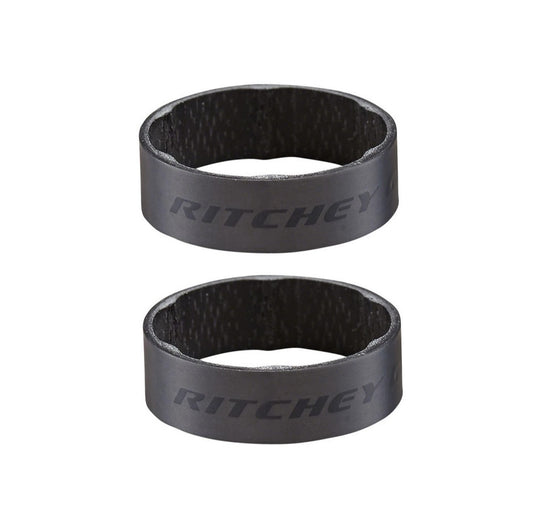 RITCHEY WCS CARBON Headset Spacer 1"1/8 Carbon Mat UD 10mm (2 pcs.)