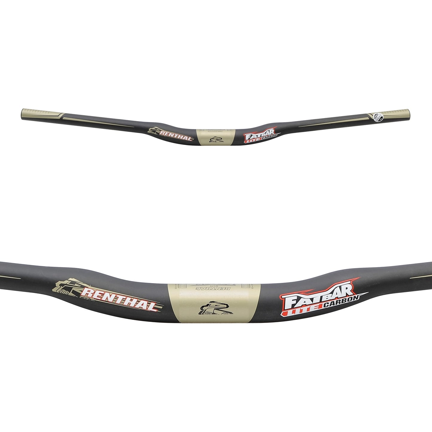 handlebar RENTHAL FATBAR LITE Carbon Rise 20mm 760mm Black