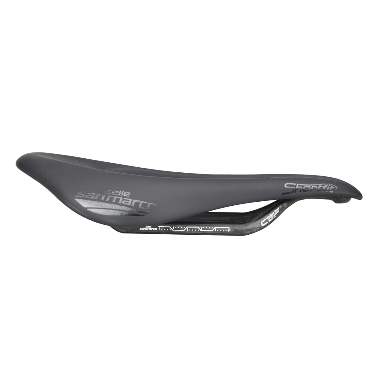 Selle SELLE SAN MARCO SHORTFIT OPEN FIT SUPERLEGGERA WIDE Rails Carbone