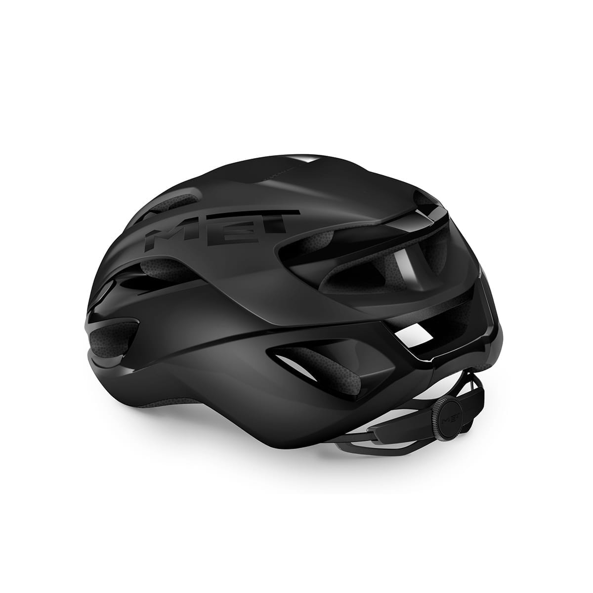 Casque Route MET RIVALE MIPS Noir Mat Glossy