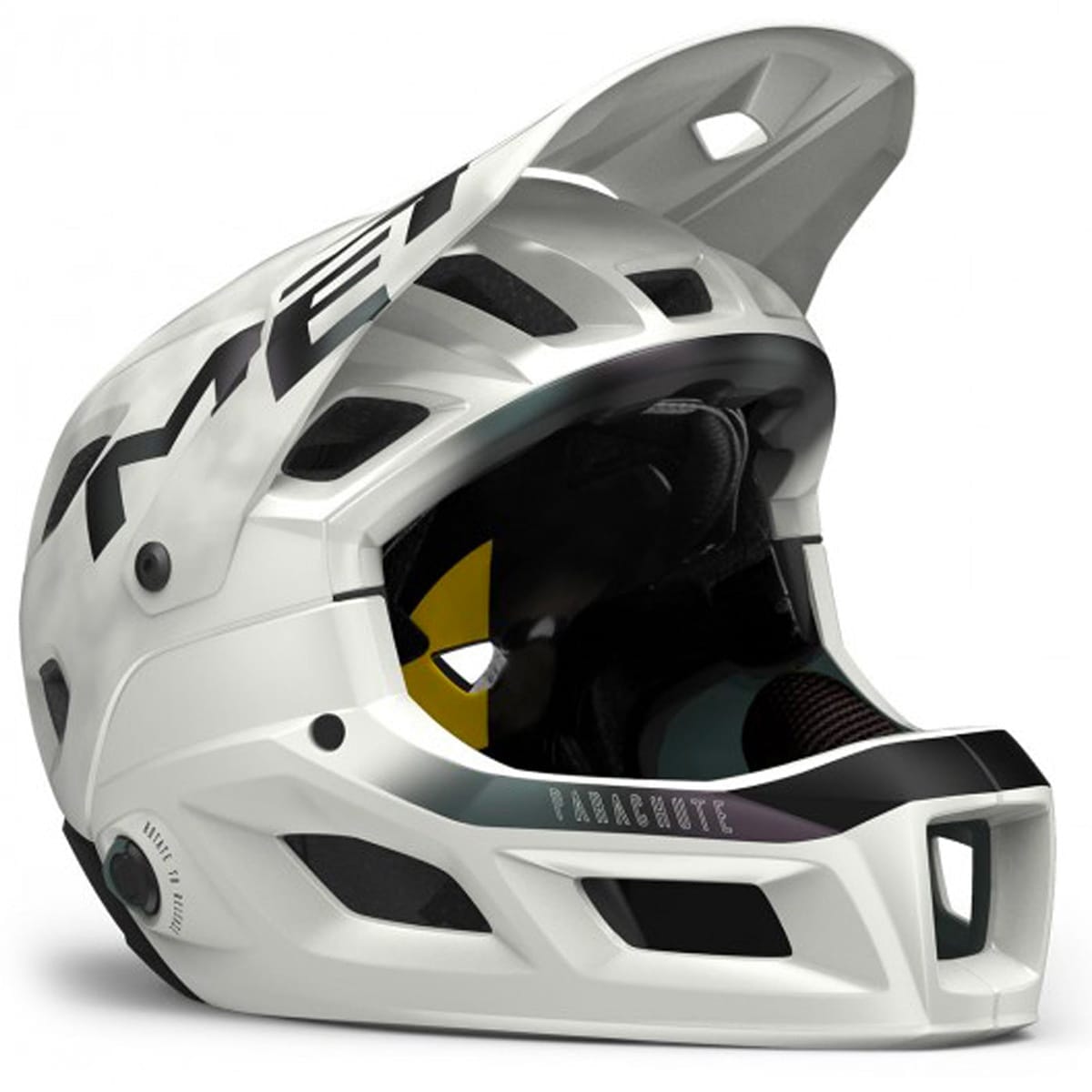 Casque VTT MET PARACHUTE MCR MIPS Blanc Mat