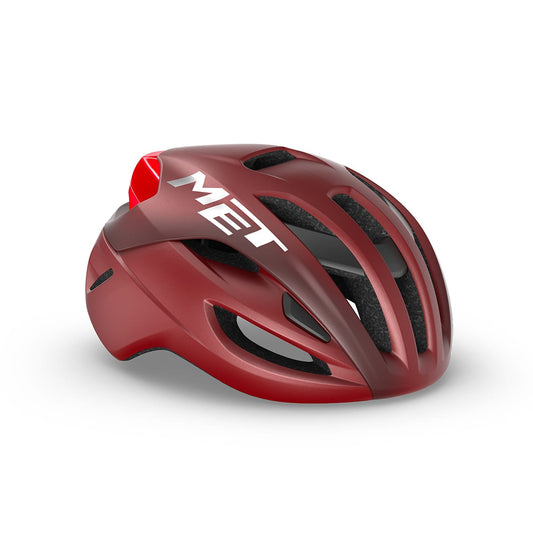 MET RIVALE MIPS Road Helmet Red Dahlia Mat