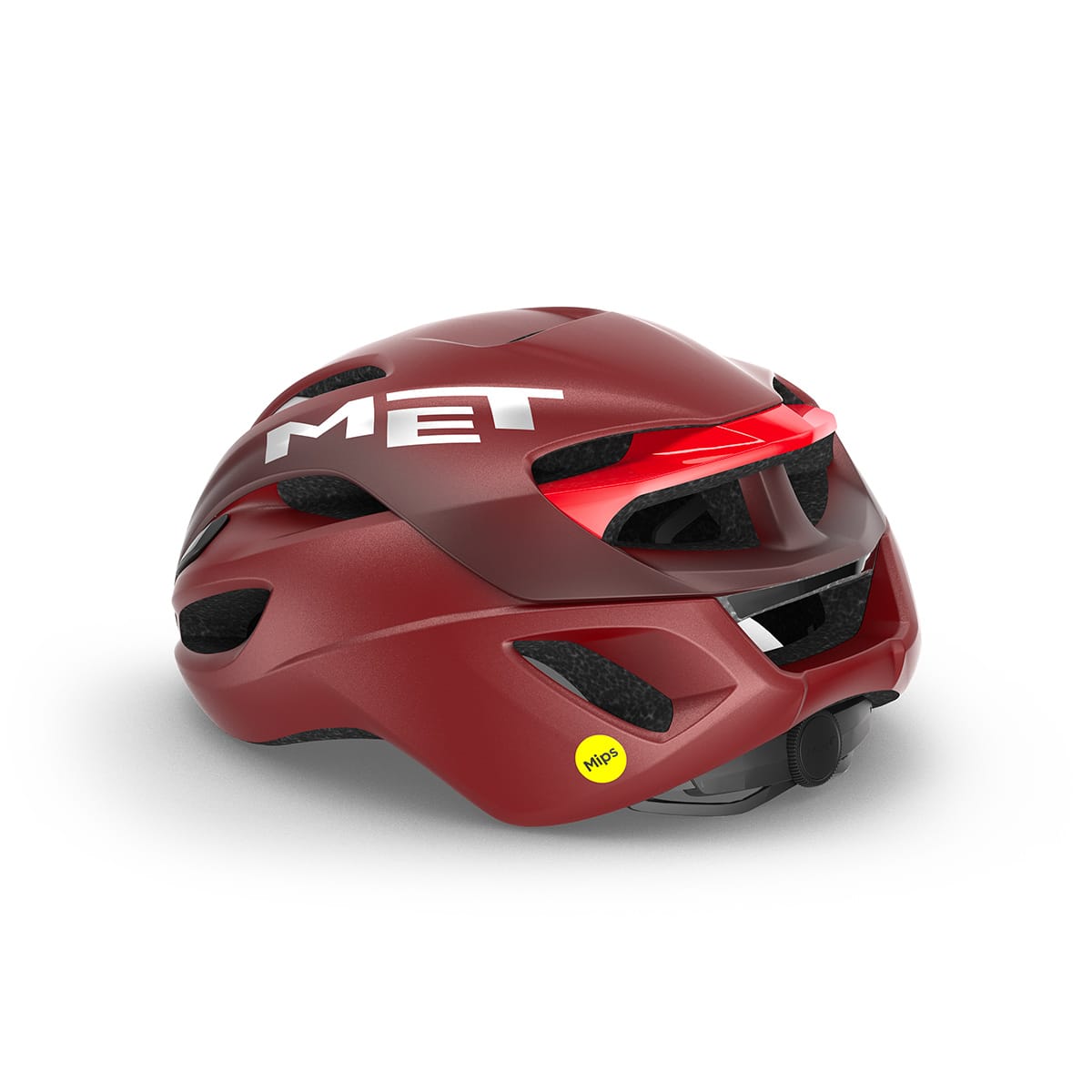 Headset Road MET RIVALE MIPS Red Dahlia Mat