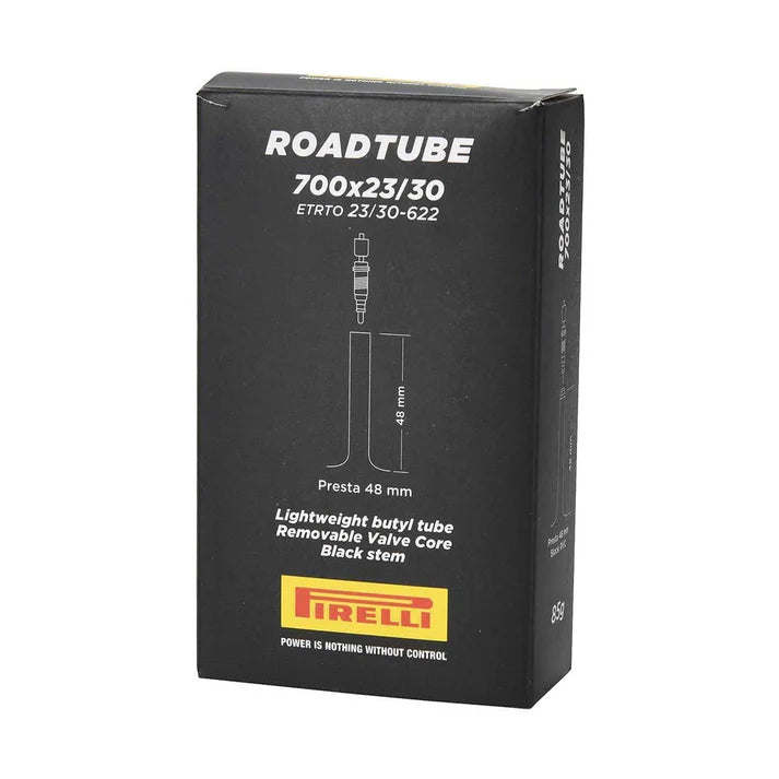 PIRELLI ROADTUBE inner tube 700x23/30c PRESTA Black