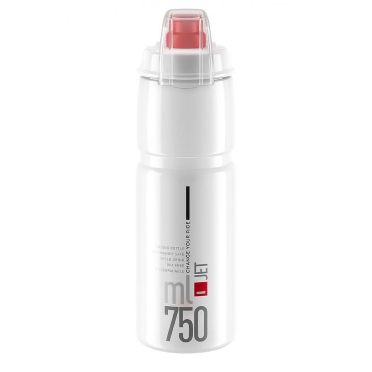 ELITE JET PLUS Transparent water bottle