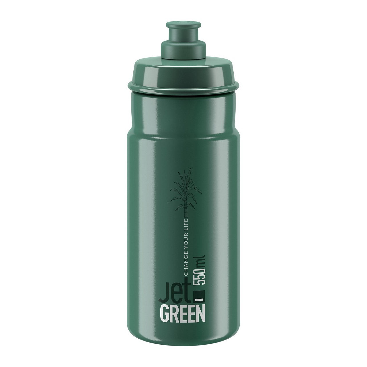 ELITE JET Green water bottle