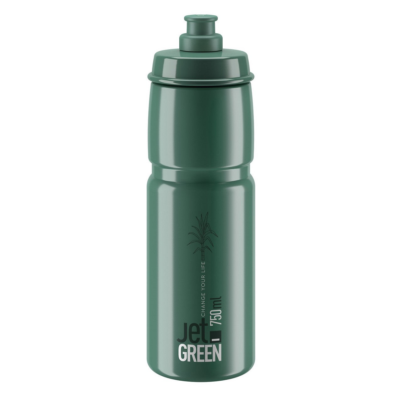 ELITE JET Green water bottle