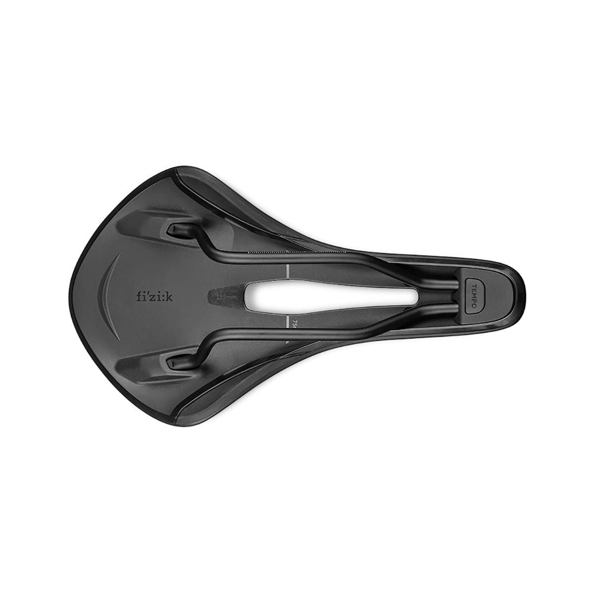 Saddle FIZIK TEMPO ALIANTE R5 155mm S-Alloy Rails Black