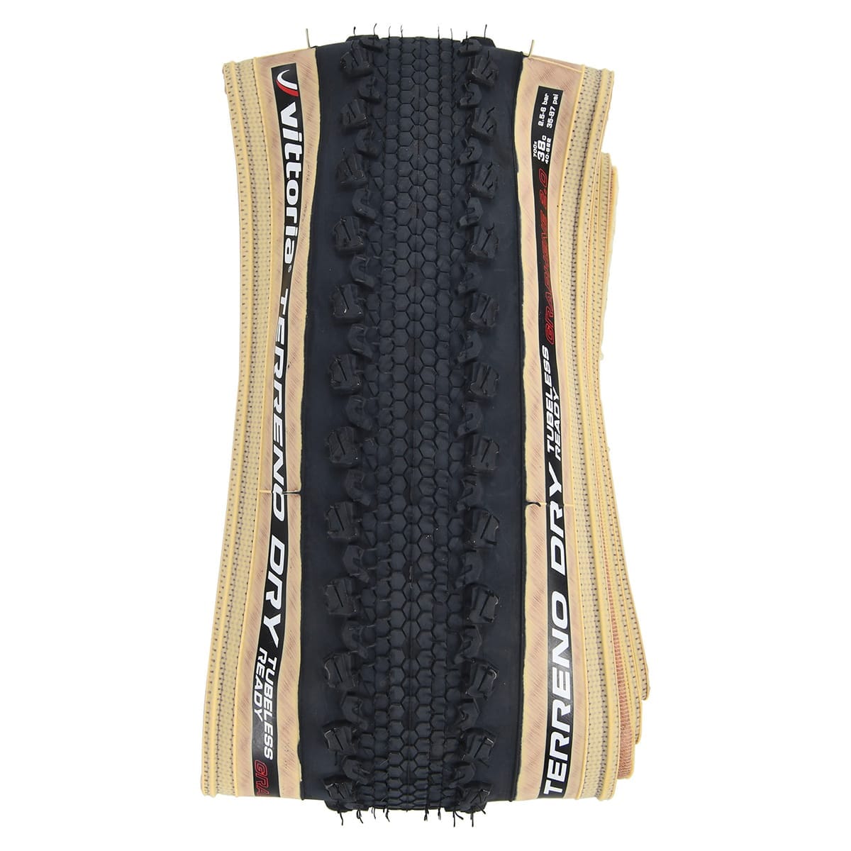 VITTORIA TERRENO DRY G2.0 700x47c Tubeless Ready Beige tire