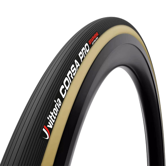 Tubular VITTORIA CORSA PRO Graphene G2.0 700x25c Beige