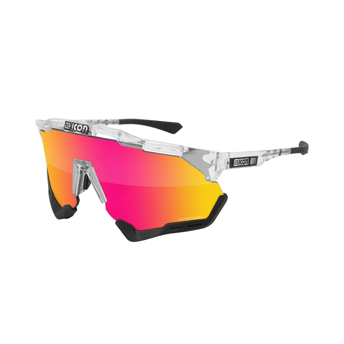 Lunettes SCICON AEROSHADE Translucide Iridium Rouge