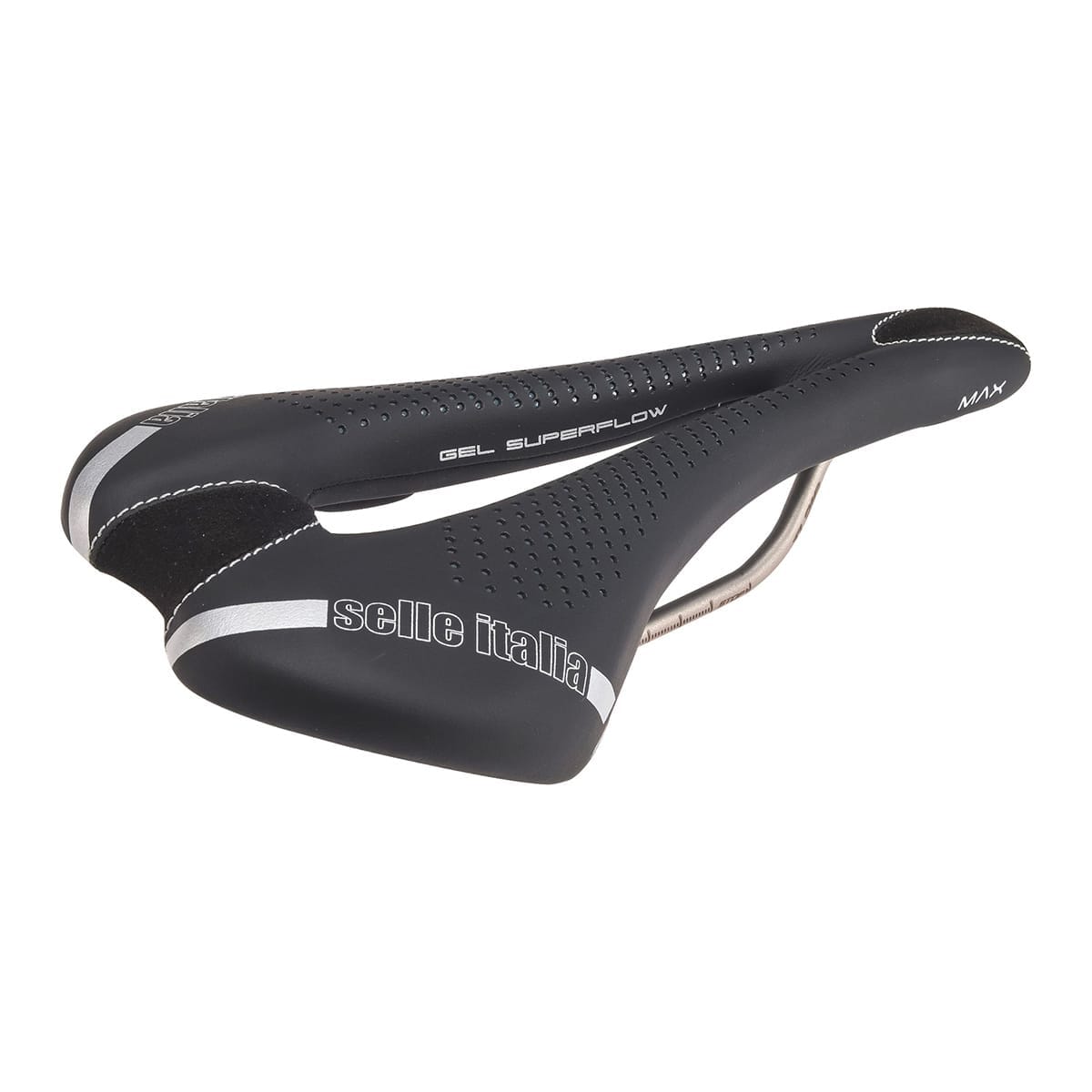 Selle ITALIA MAX SLR GEL SUPERFLOW L Rails TI316