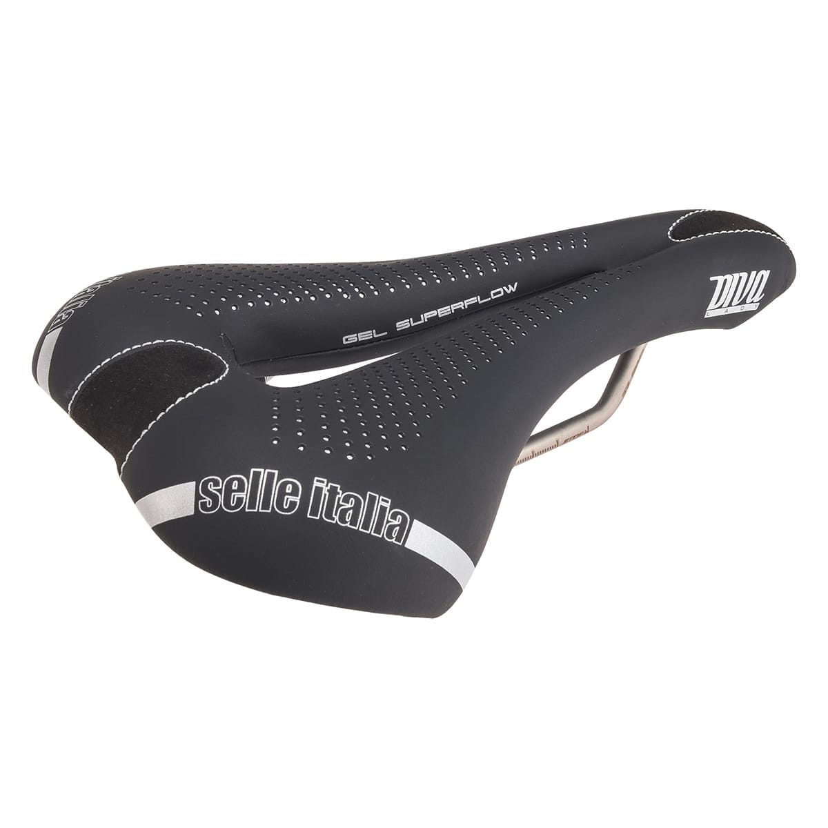 Selle ITALIA DIVA GEL SUPERFLOW L Femme Rails TI316