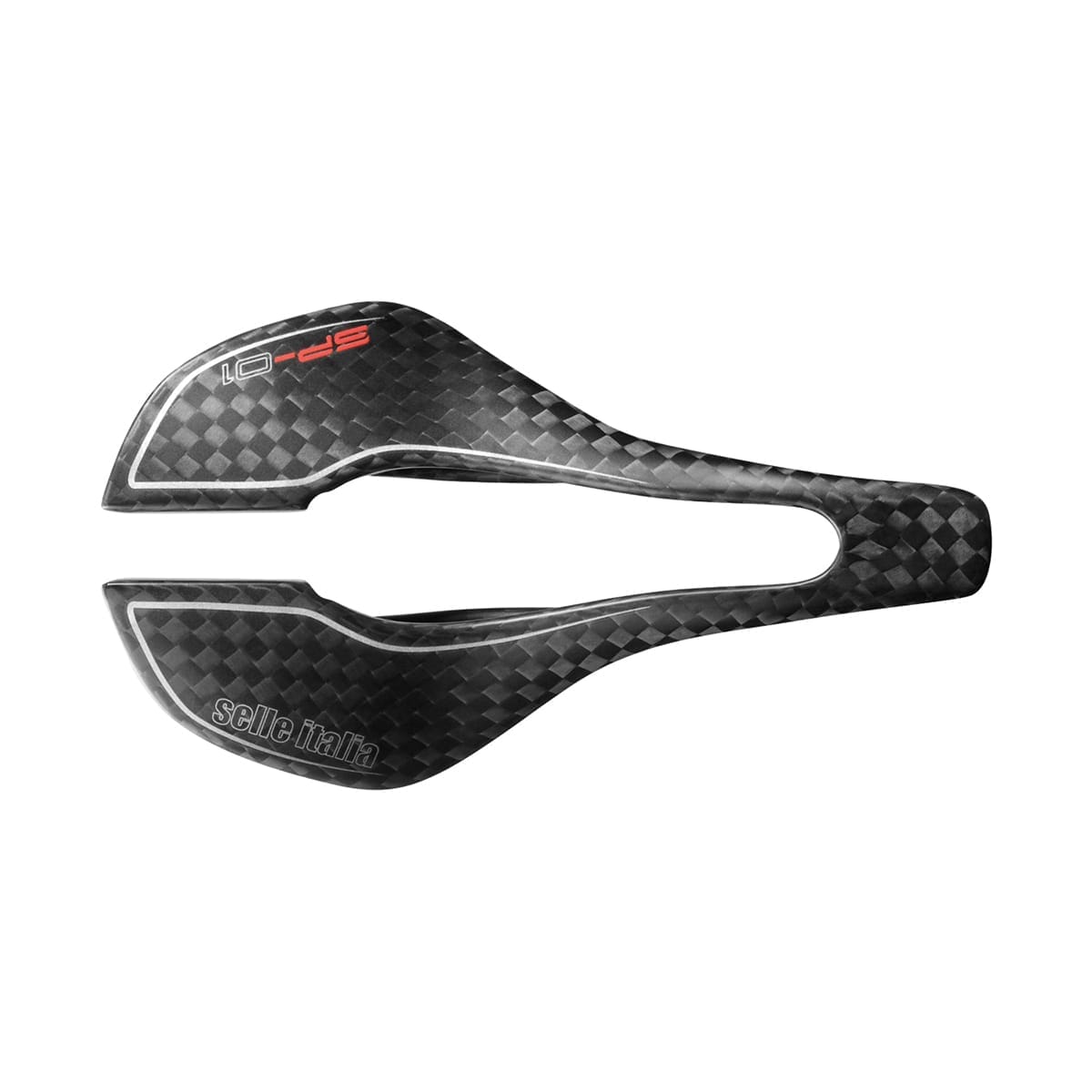 Saddle SELLE ITALIA SP-01 BOOST TEKNO SUPERFLOW S Carbon Rails