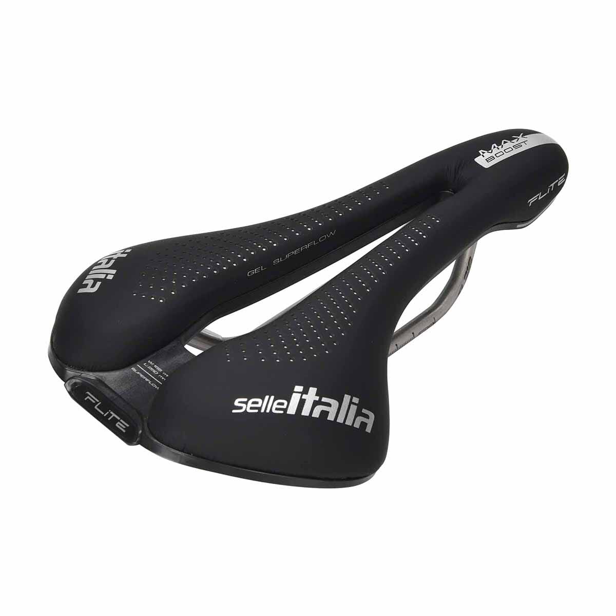 Selle SELLE ITALIA MAX FLITE BOOST GEL TI316 SUPERFLOW Rails TI316