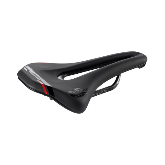 Saddle SAN MARCO GROUND SHORT OPEN-FIT CARBON FX 155mm Black