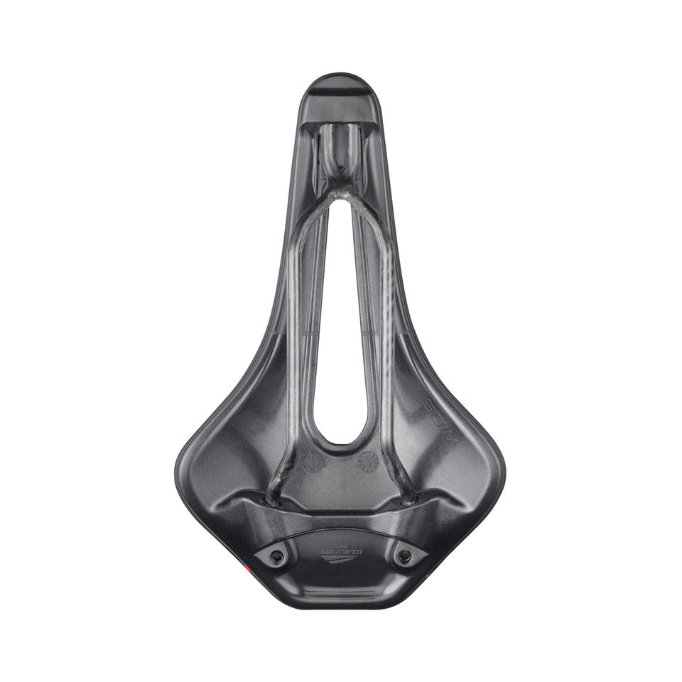 Saddle SAN MARCO GROUND SHORT OPEN-FIT CARBON FX 155mm Black