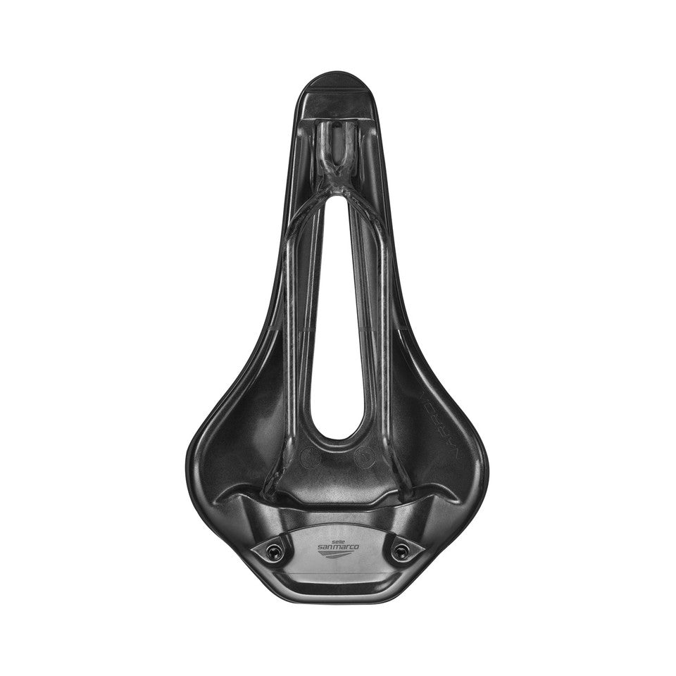 Saddle SAN MARCO GROUND SHORT OPEN-FIT CARBON FX 140mm Black