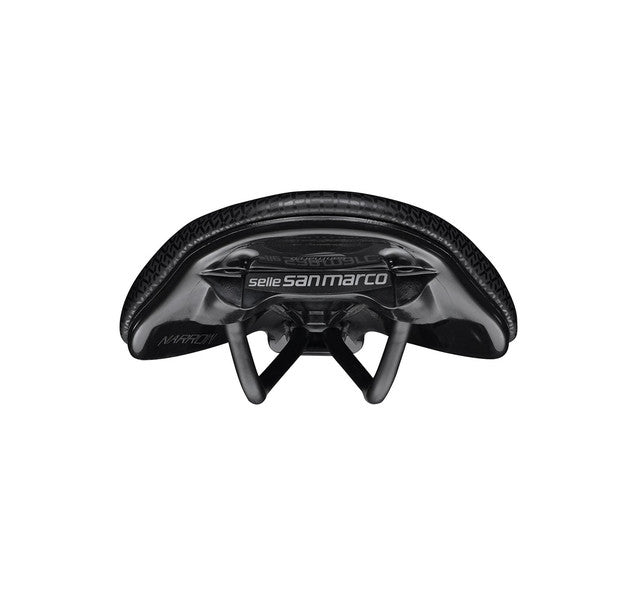 Saddle SAN MARCO SHORTFIT 2.0 COMFORT OPEN-FIT DYNAMIC L3 Width 155mm Aluminum Rails Black