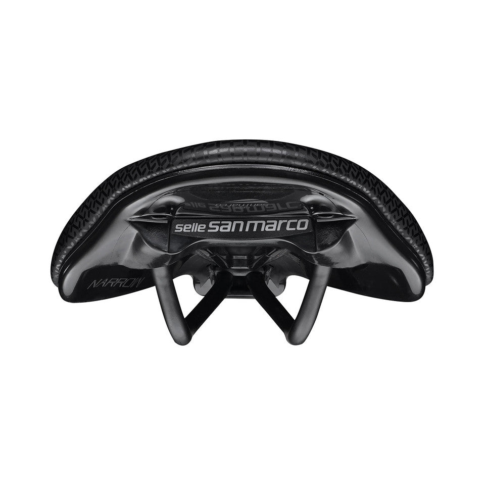 Saddle SAN MARCO SHORTFIT 2.0 COMFORT OPEN-FIT DYNAMIC S3 Width 140mm Rails Manganese