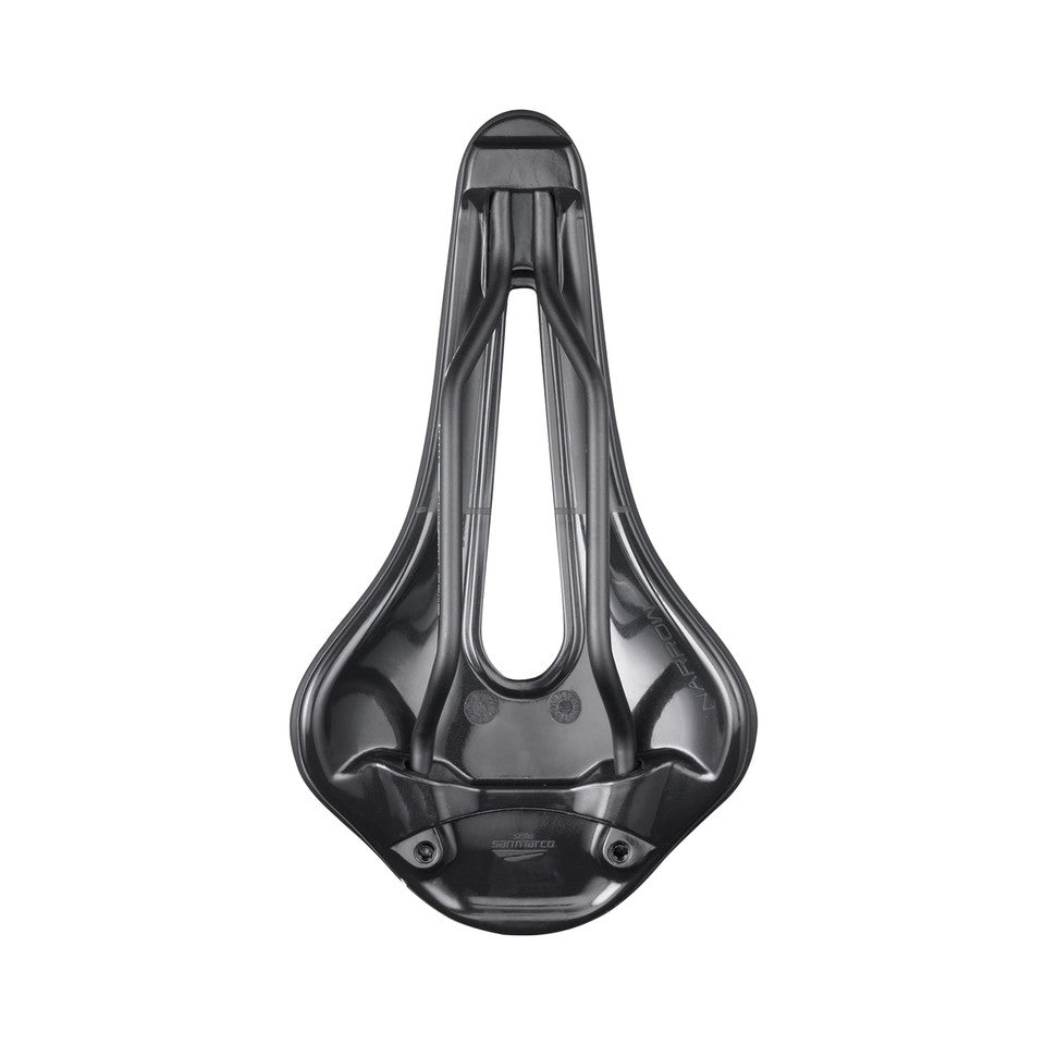 Saddle SAN MARCO SHORTFIT 2.0 OPEN-FIT DYNAMIC S3 Width 140mm Rails Manganese